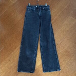 [Toteme] Black Straight Leg Jeans